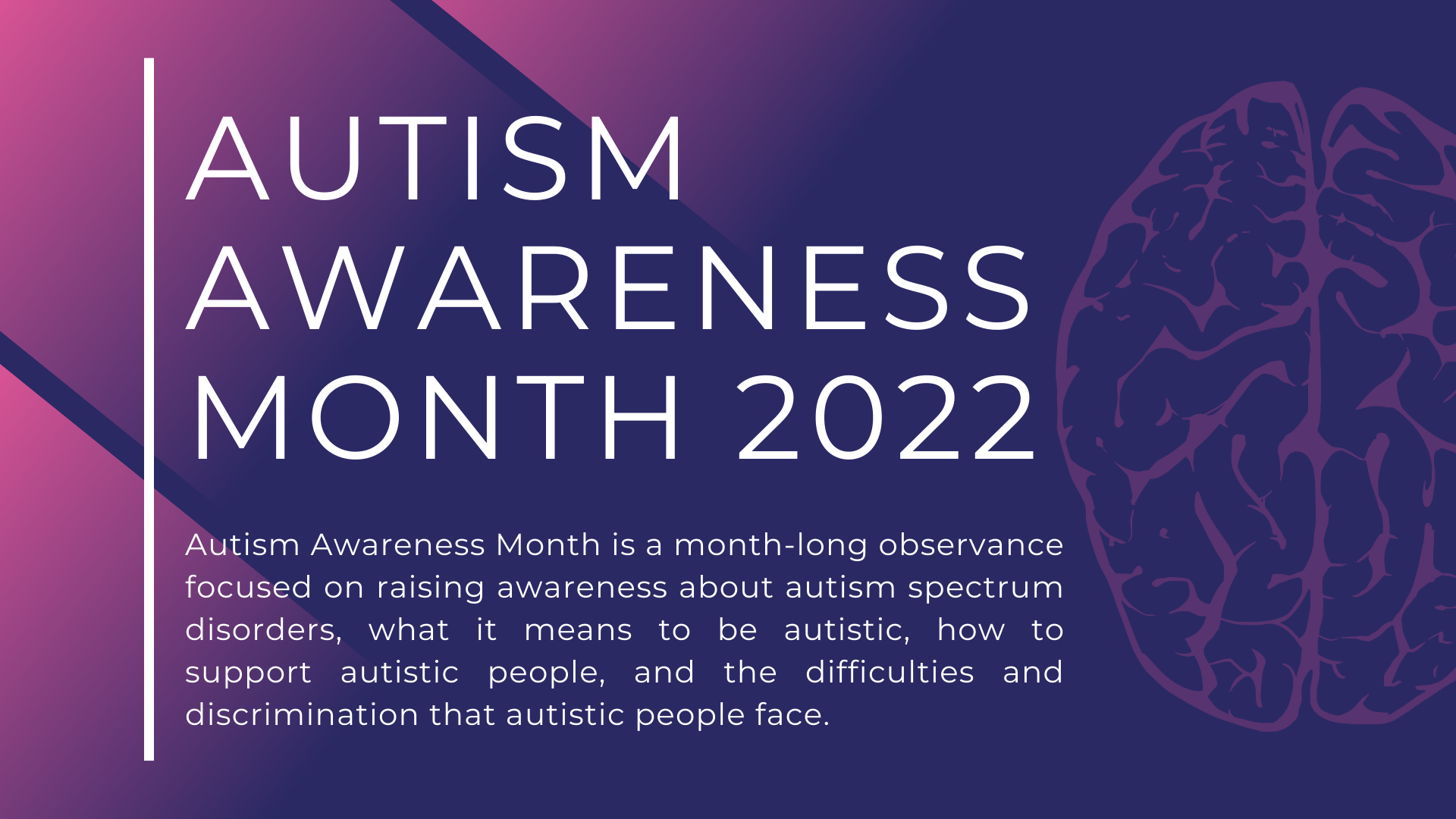 Autism Awareness Month 2022