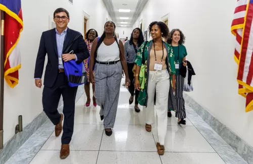 ANA MFP Fellows inside the US Capitol Building